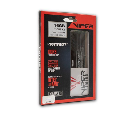 Ram patriot viper 16gb 8gb - patriot, 2x