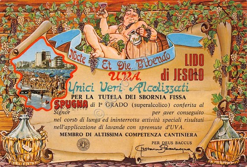 Cartolina lido jesolo unici - lido, di