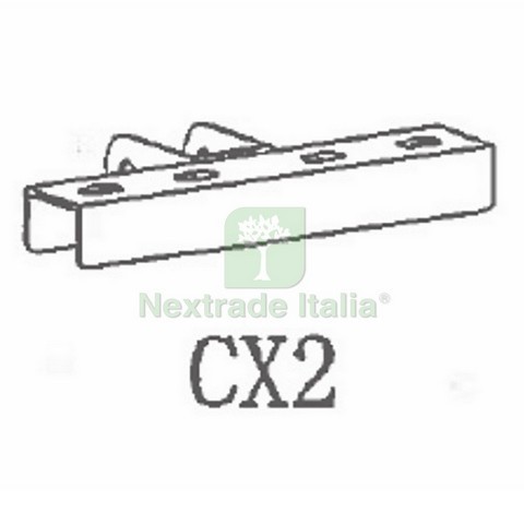 1pz staffa per veranda in - 1pz,