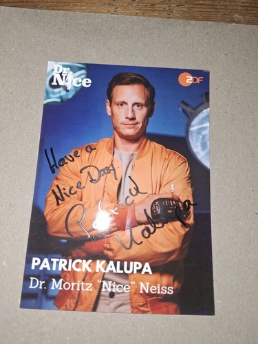 Biglietto autografo patrick - biglietto,