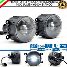 SET PROIETTORI LENTICOLARI LED FENDINEBBIA FIAT TIPO FUME' 6500K 7000 LUMEN