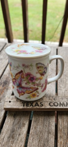 Tazza caffè farfalle - tazza,