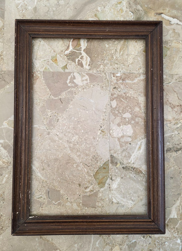 Antica cornice legno - in,
