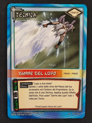 Naruto card game zanne - card, del