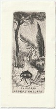 VIRGILIO TRAMONTIN: Exlibris für Albert Collart, Käfer