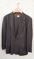 Abito TRAFFICUBE Grigio/marrone Uomo Fresco Lana Taglia 46 Made in Italy