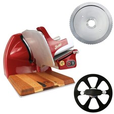 Berkel Home Line 200 Plus Rosso - Affettatrice + Kit Montaggio Ondulato Pane