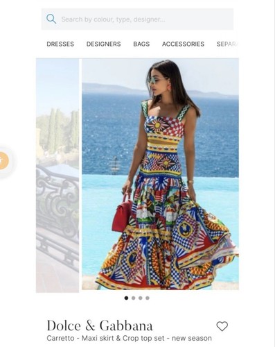 Abito casual dolce - abito, gabbana