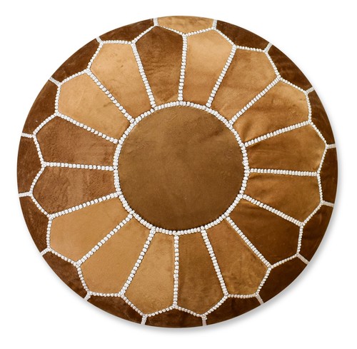 Pouf velluto fatto mano - in,