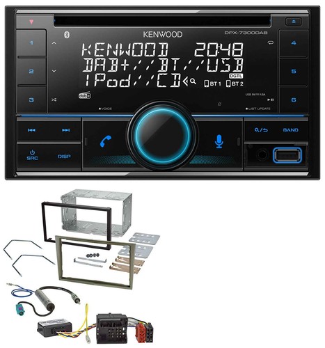 Kenwood 2din dab - cd, usb