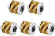 5 Pcs Motorcycle Oil Filters