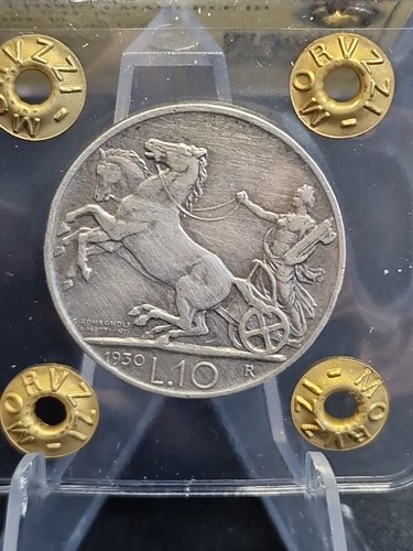 Lire del 1930 biga - -, regno