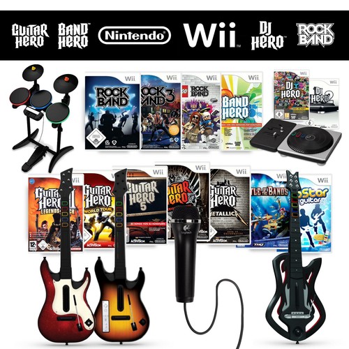 Nintendo wii band party - nintendo,