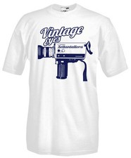 T-Shirt Vintage SC27 Settantallora Vintage eyes Cinepresa Proiettore super 8mm