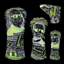 US Dollar nero golf club copricapo Driver Woods Hybrid UT copricapo