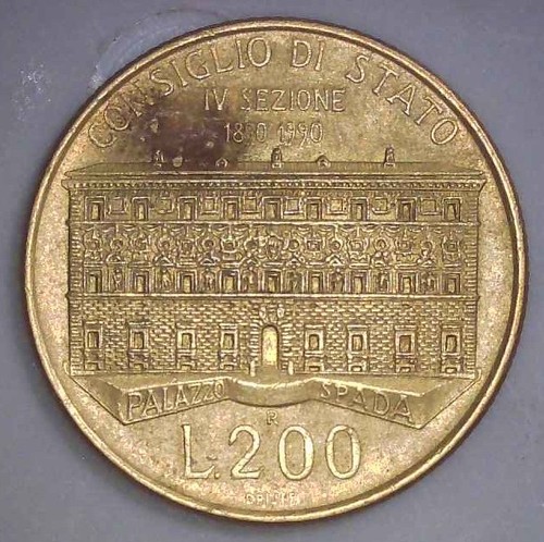 Italy 1990 200 lire - -,