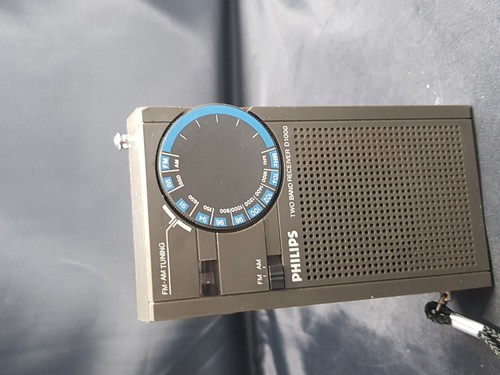 Vintage philips radio 2 - fm/am,