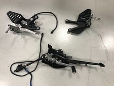 Pedane originali Yamaha R6 2017 e cambio elettronico