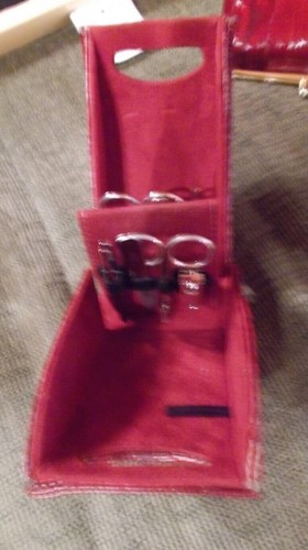 Set manicure pedicure burgundy - manicure/pedicure,