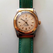 Rolex modello Ovetto 17 jewels incabloc acciaio oro