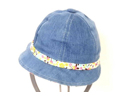 Cappellino bambina jeans - bambina,