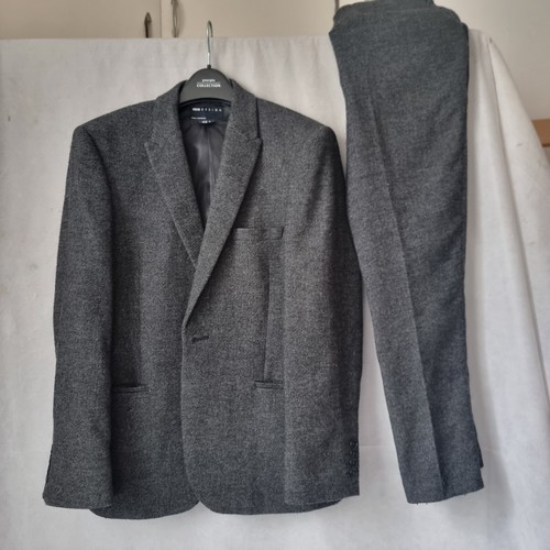 Tuta uomo asos grigio look - uomo,