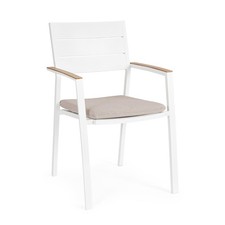 Sedia esterno alluminio - esterno, con