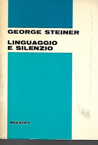 Linguaggio silenzio - linguaggio, e