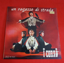 RARO Disco Lp 33 giri I Corvi Un Ragazzo Di Strada 1966
