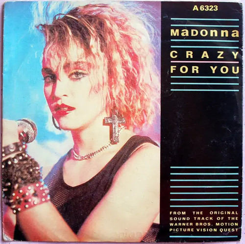 Madonna crazy for you - crazy, vinile