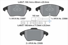 Pastiglie Freni AUDI A3
