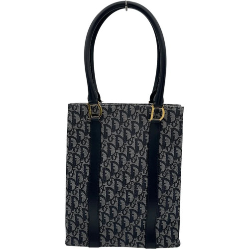 Dior book tote navy jacquard - tote,