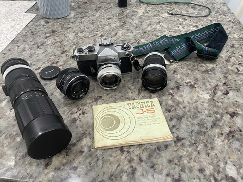 Kit fotocamera reflex yashica - fotocamera,