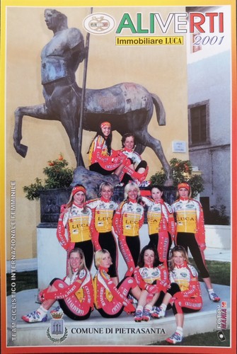 Cartolina ciclismo team - ciclismo,