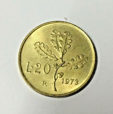 ITALIA REPUBBLICA 20 LIRE 1973