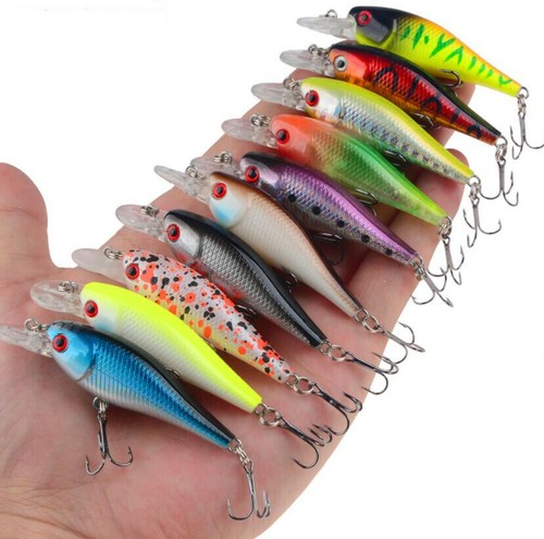10pcs minnow esca pesca - 10pcs,