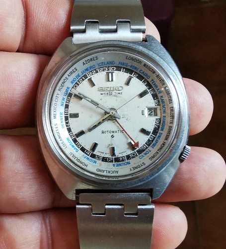 Reloj seiko 6117 6400 world - seiko, 6117-6400