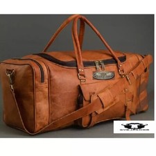 Borsone uomo 30" vera pelle