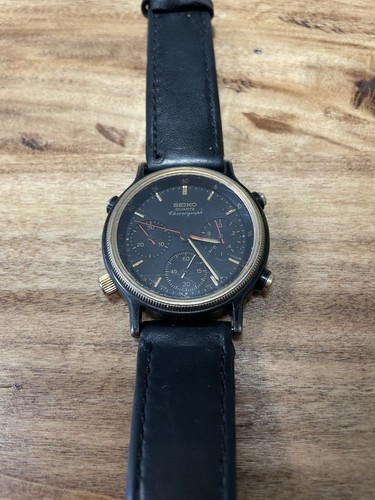 Seiko quartz chronograph - quartz, japan
