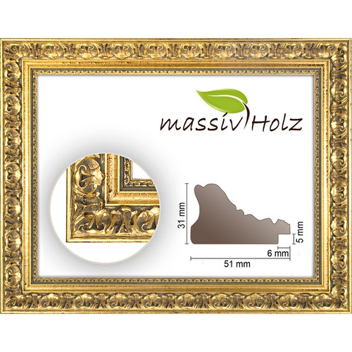 Cornice barocca 972 - oro,, oro