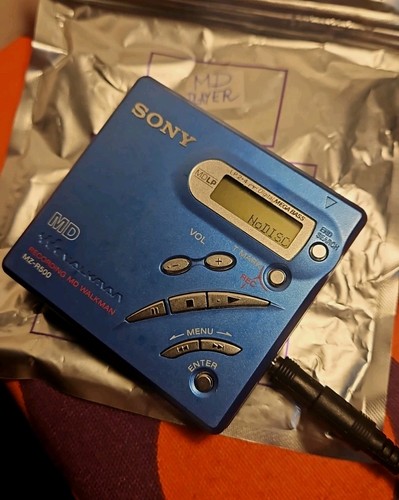 Sony r500 recording - mz-r500,