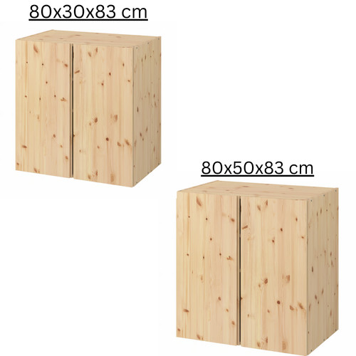 Armadio ikea ivar legno - in,