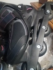Pattini rollerblade Neri Oxelo Roller  inclusi 6 paracolpi come nuovi n. 37 -40