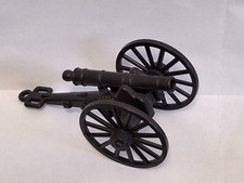 Soldatini Cannone Guerra Civile Made in Italy Vintage Plastica ARTICOLO GP 373 A
