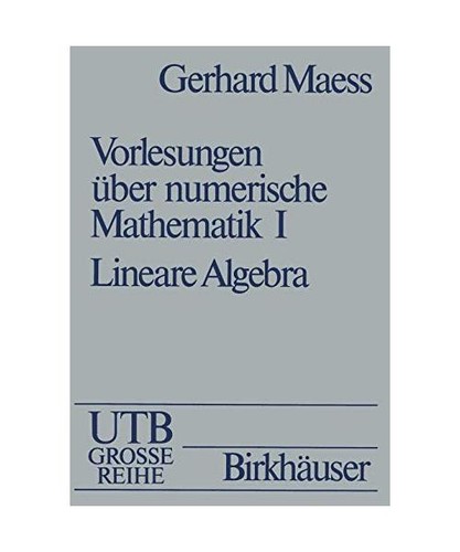 Vorlesungen über numerische