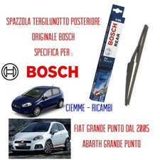 SPAZZOLA TERGILUNOTTO POSTERIORE BOSCH FIAT GRANDE PUNTO EVO ABARTH SPECIFICA