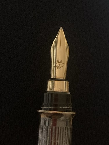 Vintage dupont fountain - vintage, pen