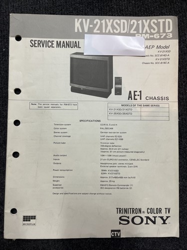 Sony 21xsd monitor crt tv - monitor,