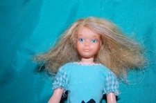 BAMBOL  BARBIE  SKIPPER QUICK CURL  VINTAGE DOLL MATTEL ANNO 73