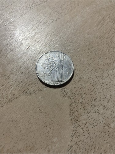 Moneta 100 lire del 1956 - moneta,